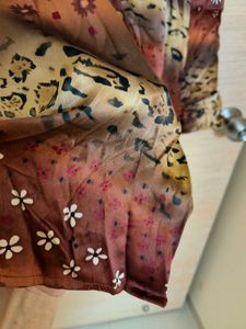 100% Silk Floral Shirt