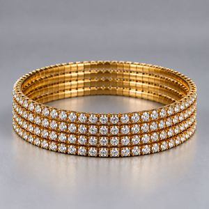 Sparkling CZ Bangle Set