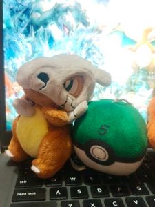 4 pokemon keychain set