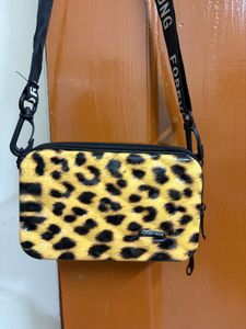 Stylish Leopard Print Crossbody Shoulder Ba