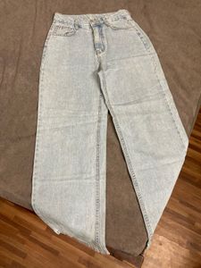 Light Wash Wide Leg Jeans