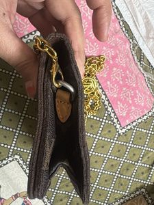 Louis Vuitton Monogram Chain Wallet