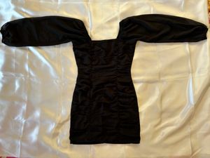 Black Bodycon Party Wear Dress
