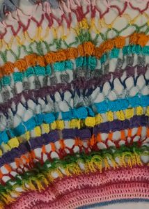 Colorful Crocheted Scarf