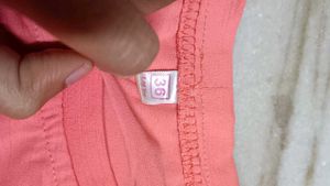 Pink color t shirt for kids