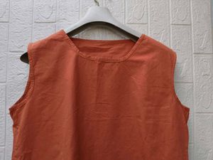New with tag Korean Mauve Plaid Top