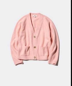 Uniqlo Cute Peach Cardigan Sweater