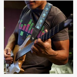 guitar strap double sided vintage