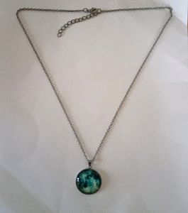 Moon Glow In The Dark Necklace