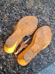 Ziano Tan Laser-Cut Sandals