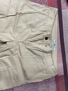 Beige/cream color Cargo Pants
