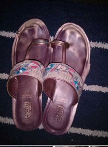 Embroidered Flat Sandals for Women
