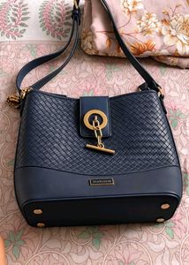 Stylish Navy Blue Van Heusen Handbag