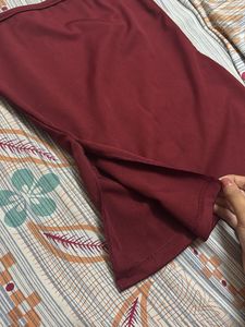 Maroon Tube Top