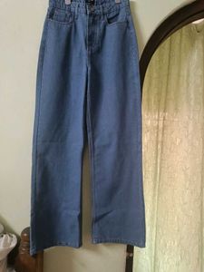 Wide Leg Denim Jeans New with tag