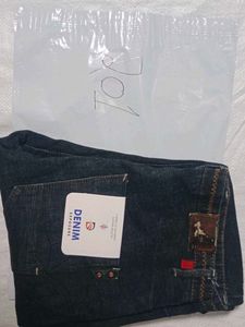Stylish Dark Wash Denim Jeans