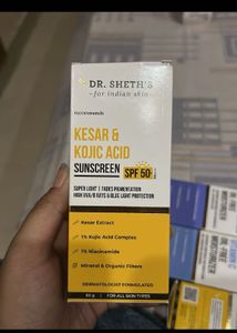 Dr. Sheth's Sensitive Skin Sunscreen SPF 50