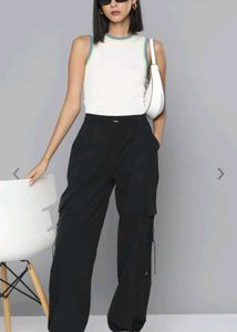 Black Parachute Joggers