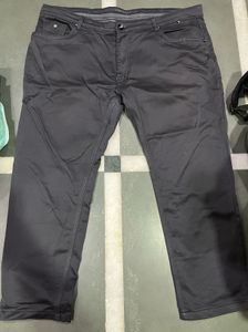 Men's Grey Casual Pants