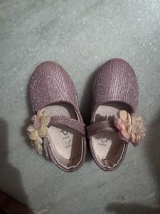 Sparkly Flower Girls Shoes