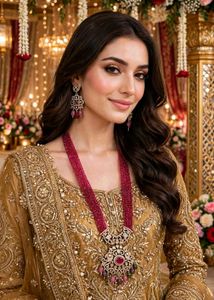 Stunning Beaded Necklace & Earring Set