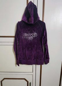 Velvet Kappa Embellished Sweatshirt