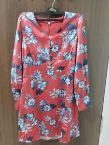 maroon Silky Top