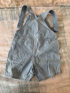 Dungaree shorts