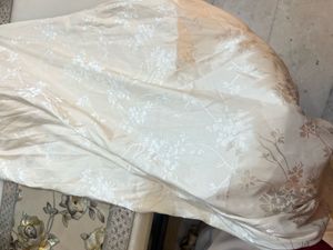 Elegant Cream Ruffle Maxi Dress