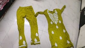 Kurta with Pants Set.