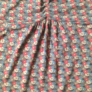 flower print tunic top