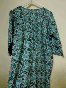 Green Bandhani Print Kurta