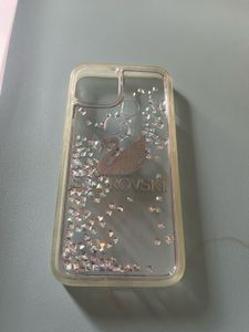Swarovski moving Crystal Swan Phone Cas