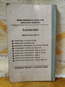 Advanced Literary Essays Book