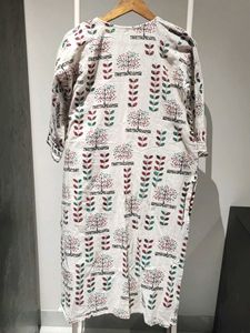 Designer Cotton Kurta with Trousers