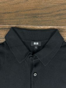 og uniqlo black  polo