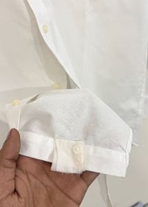 Classic White Men's Shirt