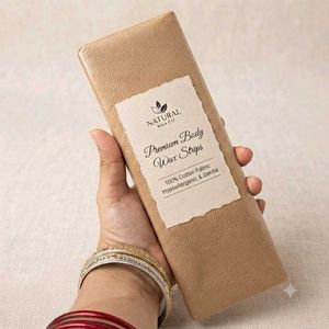 Natural 🅰️ Premium Body Wax Stri