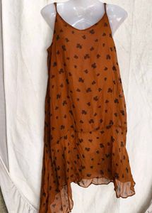 Y2K BROWN DRESS