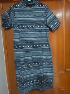 Stylish Printed Short Sleeve Dress