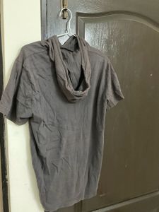 Men's Graphic Print Hoodie T-Shirt