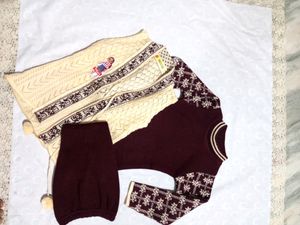 Woolen Dress Set