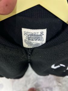 NY Black Sherpa Bomber Jacket