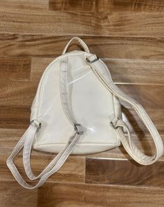 White Mini Backpack