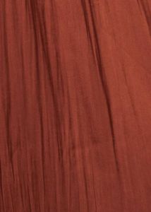 women solid pleated long skirt