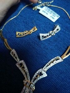 Elegant Necklace and Earring Set