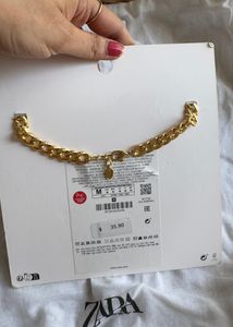 Limited Edition Zara Metallic Floral Necklace