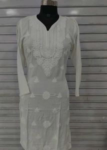 Elegant White Kurta
