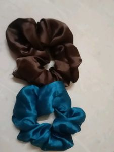 scrunchies and bracelets