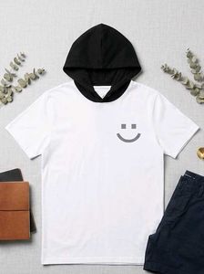 Cool Smiley Hoodie T-Shirt